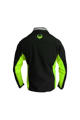 Yale Softshell Su Ve Rüzgar Geçirmez Mont Siyah Neon