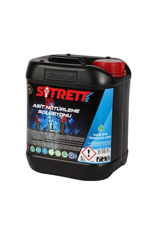 Sitrett Mx Asit Nötrleme Solüsyonu 5 Kg