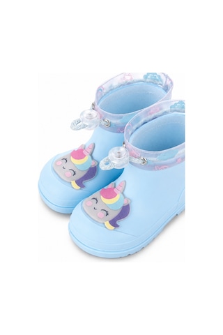 Igor Mendi Unicornio Kız Çocuk Yağmur Çizmesi - Mavi W10359-006