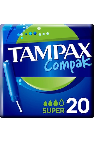Tampax Tampon Super Eko Paket 20'li