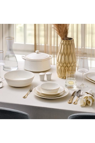 Aryıldız Almada Gold Yemek Takımı 60 Parça Diğer
