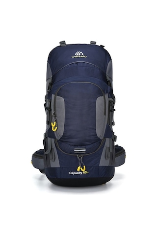 Çok Amaçlı Suya Dayanıklı 60l Outdoor Sırt Çantası Lacivert Lacivert