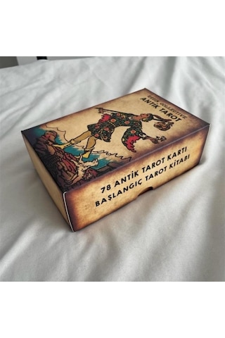 78 Antik Tarot Kartı Ve Başlangıç Tarot Kitabı