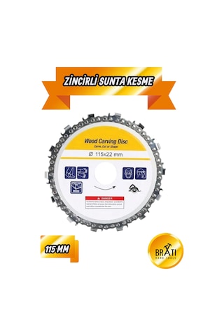 115 Mm Sunta Kesme Zincirli Daire Testere Odun Kesme Ağaç Kesme Testere