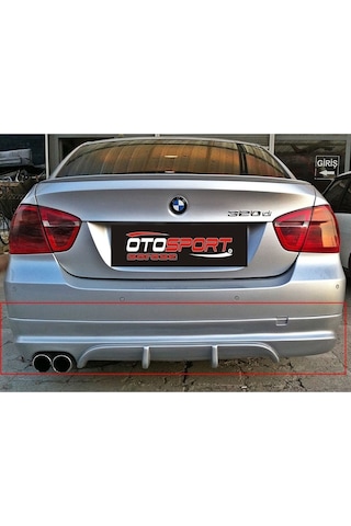 Bmw E90 Sport Arka Tampon Eki Fiberglass Boyasız