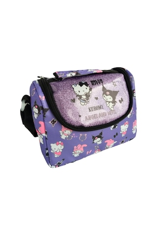 Orjinal Lisanslı Hello Kitty Friends Kuromi Termal Beslenme Çantası Mor 3261 Mor