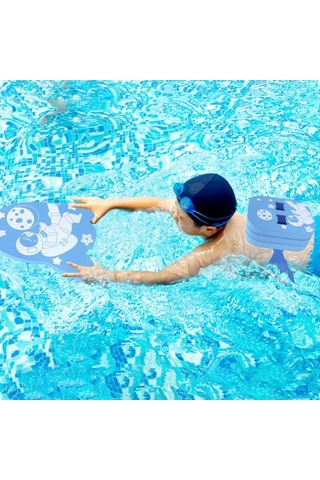 Ganzhoushop Yüzme Suntek Mavi Kadın Erkek Çocuk Başlangıç Gözlüğü Wa Mavi