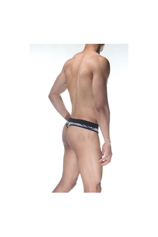 Zebra Desenli Fantezi Erkek Tangası (Dm102155) Çok Renkli