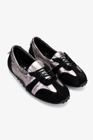 Valmenti Kadın Hakiki Deri Siyah Süet Sneakers & Spor Ayakkabı 51 71351 Bn Ayk Y25 Syh Suet/ant Siyah