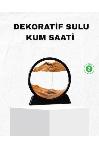 Dekoratif Kum Saati Şık Masa Üstü Aksesuar Dayanıklı Malzeme Modern Ve Klasik Tasarım Çr