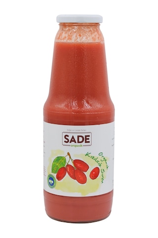 Sade Organik Kızılcık Suyu 1000 Gr.