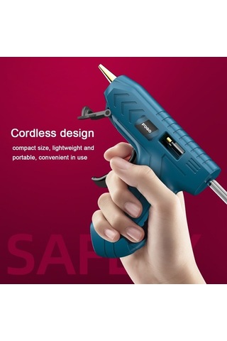 Pazly Profesyonel Kablosuz Tutkal Makinesi, Usb Şarjlı, 150 Isıtma, Kullanışlı Ev Ve Dıy