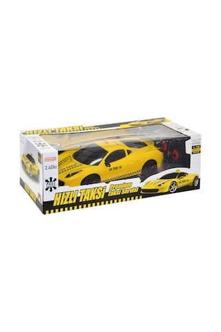 Toy-25 Toysan. Kumandalı Şarjlı 1:12 Hızlı Taksi Aracı