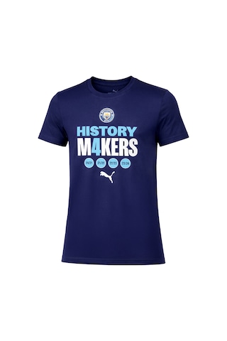 Puma Manchester Cıty Unısex Çocuk T-shırt 701234830-001 Lacivert
