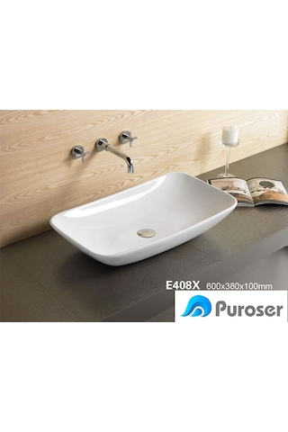 Puroser Buse Tezgah Üstü Çanak Lavabo