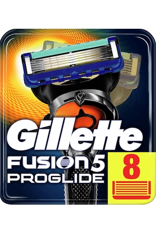 Gillette Fusion5 ProGlide Yedek Tıraş Bıçağı 8'li