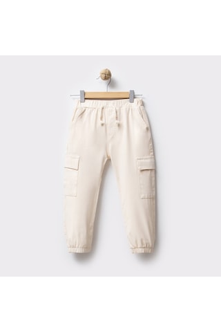 Overdo Kids Erkek Çocuk Kargo Cepli Paçası Beli Lastikli Jogger Pantolon Çok Renkli