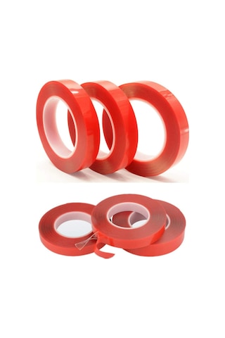 Zift Unique Çift Taraflı Bant , Suya Dayanıklı Silikon Bant 18mm X