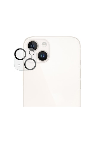 Ally Apple Uyumlu iPhone 15-15 Plus Full Tempered Kamera Lens Koruma Camı