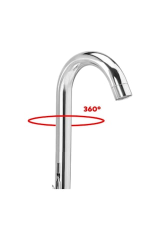 Mintev Krom Kısa Delta Mutfak Lavabo Borusu