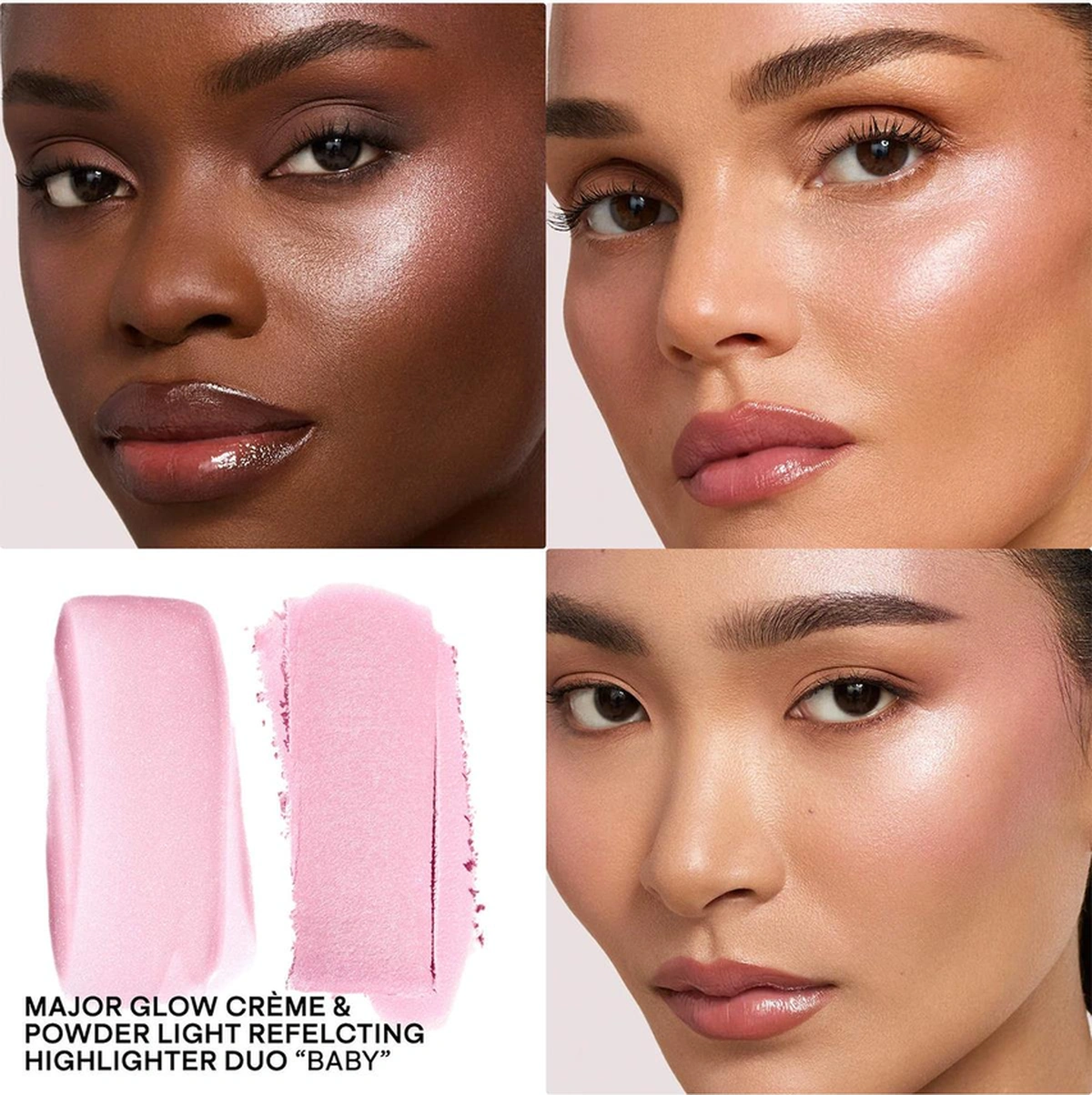 Patrick Ta Major Glow Creme & Powder Transparan Aydınlatıcı İkilisi Baby 2x5gr Baby