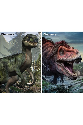 Prime 3d Discovery Tarbosaurus Ve Velociraptor İkili Puzzle 200 Parça 10231