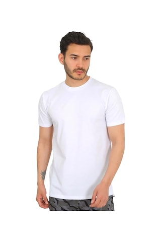 Joma Erkek T-shirt B.yaka Pamuk Evon M 4241102 Beyaz