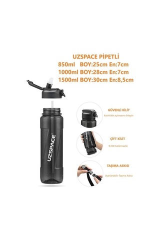 Uzpace 6056 Trıtan Matara 850 Ml Mor
