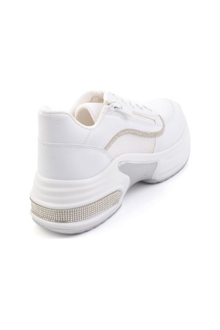 Bambi Beyaz Kadın Sneaker K01709151109