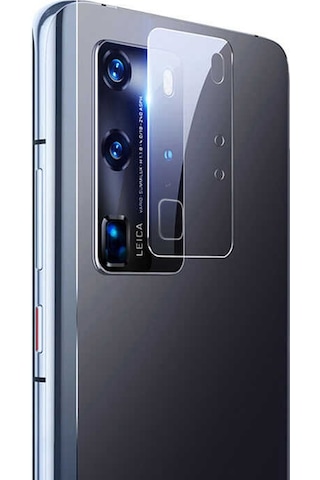 Huawei P40 Pro Zore Kamera Lens Koruyucu Cam Filmi Renksiz