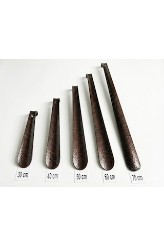 Orret Home Ayakkabı Çekeceği Kerata Şekilli Demir Döküm Ayakkabı Çekecek Sağlam Ve Kaliteli Metal Ayakkabı Giyme Aparatı Dayanıklı Tasarım 60 Cm Açık Mavi