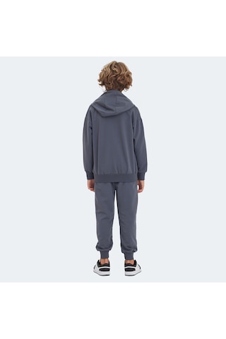 Slazenger LOCAL IN Unisex Çocuk Eşofman Takımı Koyu Gri