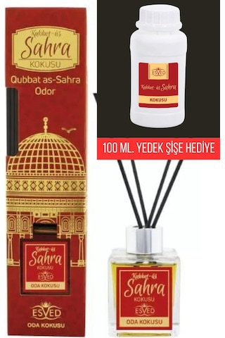 Esved Kubbetüs Sahra Çubuklu Oda Kokusu 2 x 100 ML + Yedek Dolum Şişesi