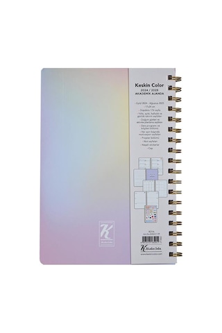 Keskin Color 2024/2025 Akademik Ajanda Rüya Çok Renkli