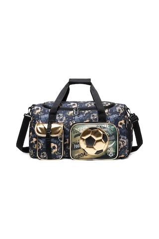 Sandwich Erkek Spor Çantası - Polyester, Siyah, 18413-1zuqiulxd, Futbol Lxd, Hafta Sonu Seyahat Çok Renkli