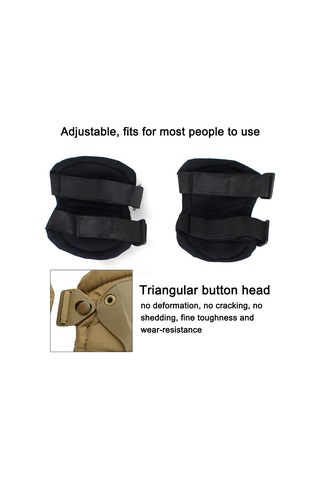 Wezone Ayarlanabilir Diz Ve Dirsek Koruyucu Seti - Spor, Koşu, Basketbol İçin Konforlu Korum Çok Renkli