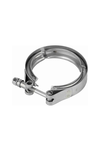 Konesam 2.5 İnç 63mm V Tipi Turbo Egzos Klampsı - Araç/motosiklet Uyumlu, Yüksek Dayanıklı, M6 Vida İle Kolay Kurulum