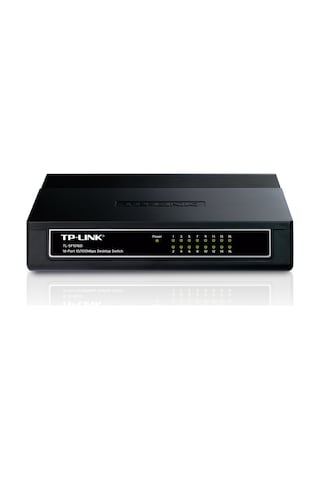 TP-Link Tl Sf1016D 16 Port 10/100 Mini Plastic Switch