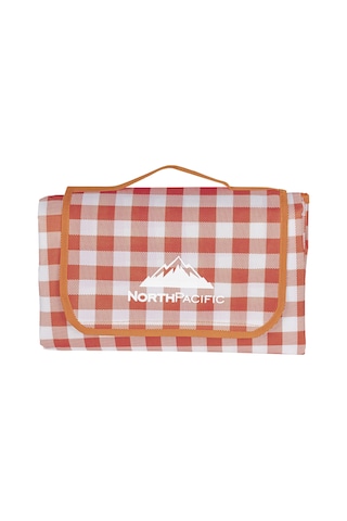 North Pacific Büyük Piknik Matı - Çanta Formlu Turuncu
