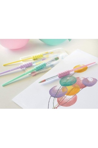 Soft Touch 4'lü Fırça Seti Pastel Tonlar