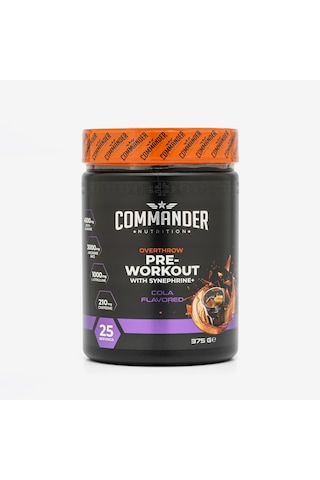 Commander Nutrition Overthrow Pre-workout Kola 375G 25 Servis