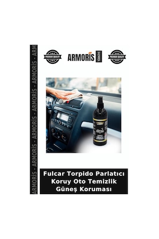 Fulcar Torpido Parlatıcı Koruy Oto Temizlik Güneş Koruması