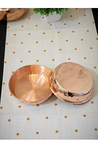 Modabakır Bakır Çerez Kase 2'li Model:4569852