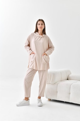 Ftz Women Kadın Takım Beige 30508-beıge Bej