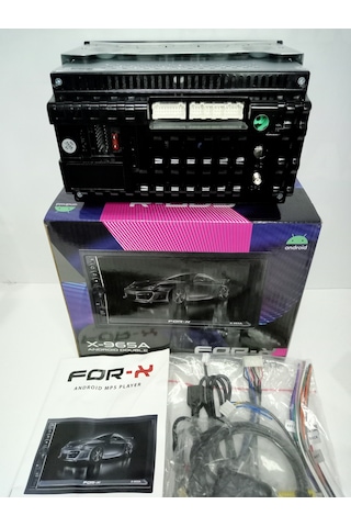 For-x Android Double Teyp – For-x X-965A Car Play – Park Kamerası