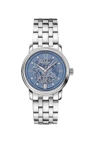 Montblanc Tradition Automatic Date 32 Mm 131297 Mavi