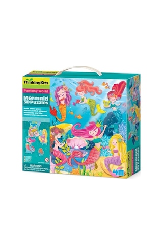 Puzzles Mermaid 3d / 3 Boyutlu Yapboz Denizkızı