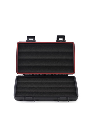 Conquistador Siyah 5 Kapasite Seyahat Humidor Puro Kutusu Cnq-007