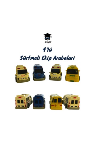 4'lü Sürtmeli Ekip Arabalari