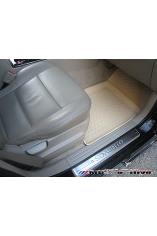 Kia Sorento Bej Paspas. Sorento 3D Havuzlu Paspas 2009-2012